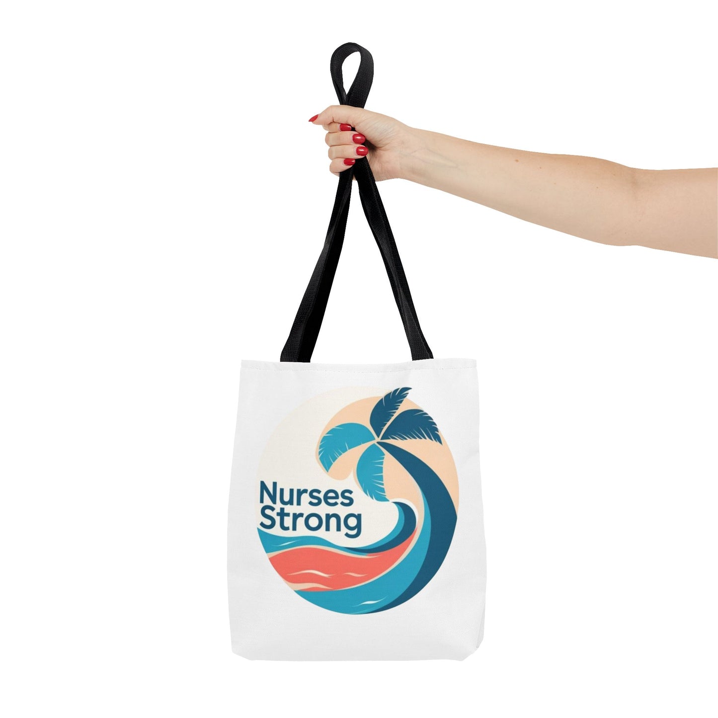 Empowering Nurses Tote Bag - Eco-Friendly, Beach Vibes, Strong Nurse Gifts, Summer Essentials, Nurse Appreciation Bag