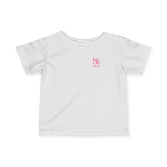 Nurses Strong Infant Tee | Cute Baby Shirt, Gift for Nursing Families, Baby Shower Present, Newborn Outfit, Photo Prop