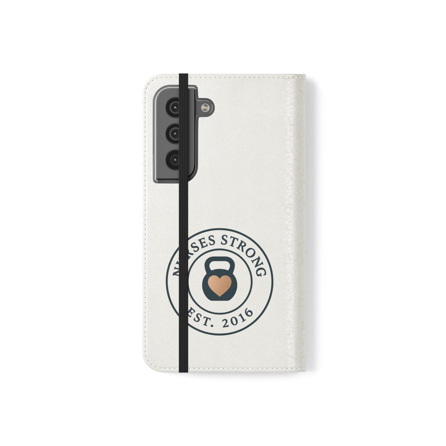 Navy Rose NS  Flip Case | Phone Accessory for Healthcare Workers | Gift for Nurses | Stylish & Functional | Durable Phone Protection