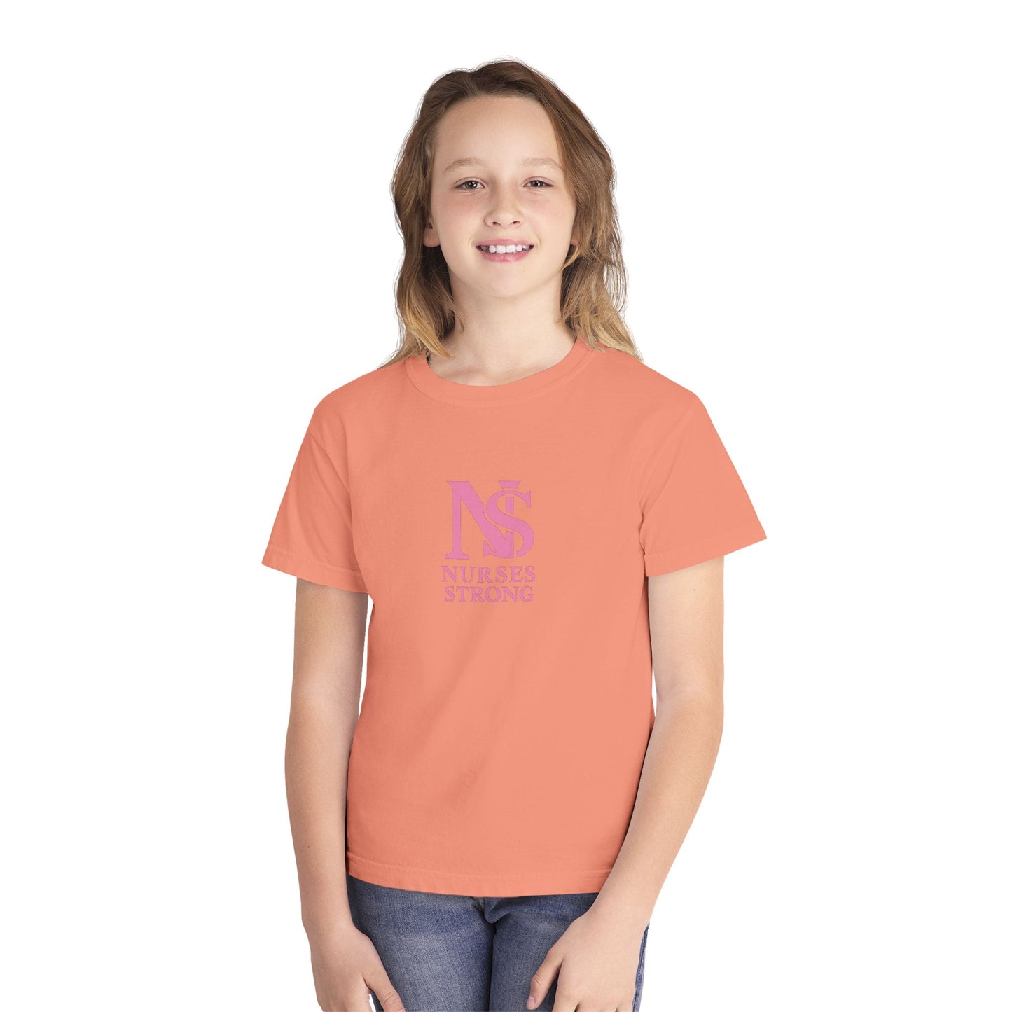 Nurses Strong Youth Tee, Inspirational Shirt for Future Nurses, Motivational Gift, Medical Student Apparel, Health Care T-Shirt