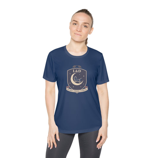 Competitor Tee, Ladies Athletic Shirt, Running Tee, Sportswear Top, Gym T-Shirt, Gifts for Athletes