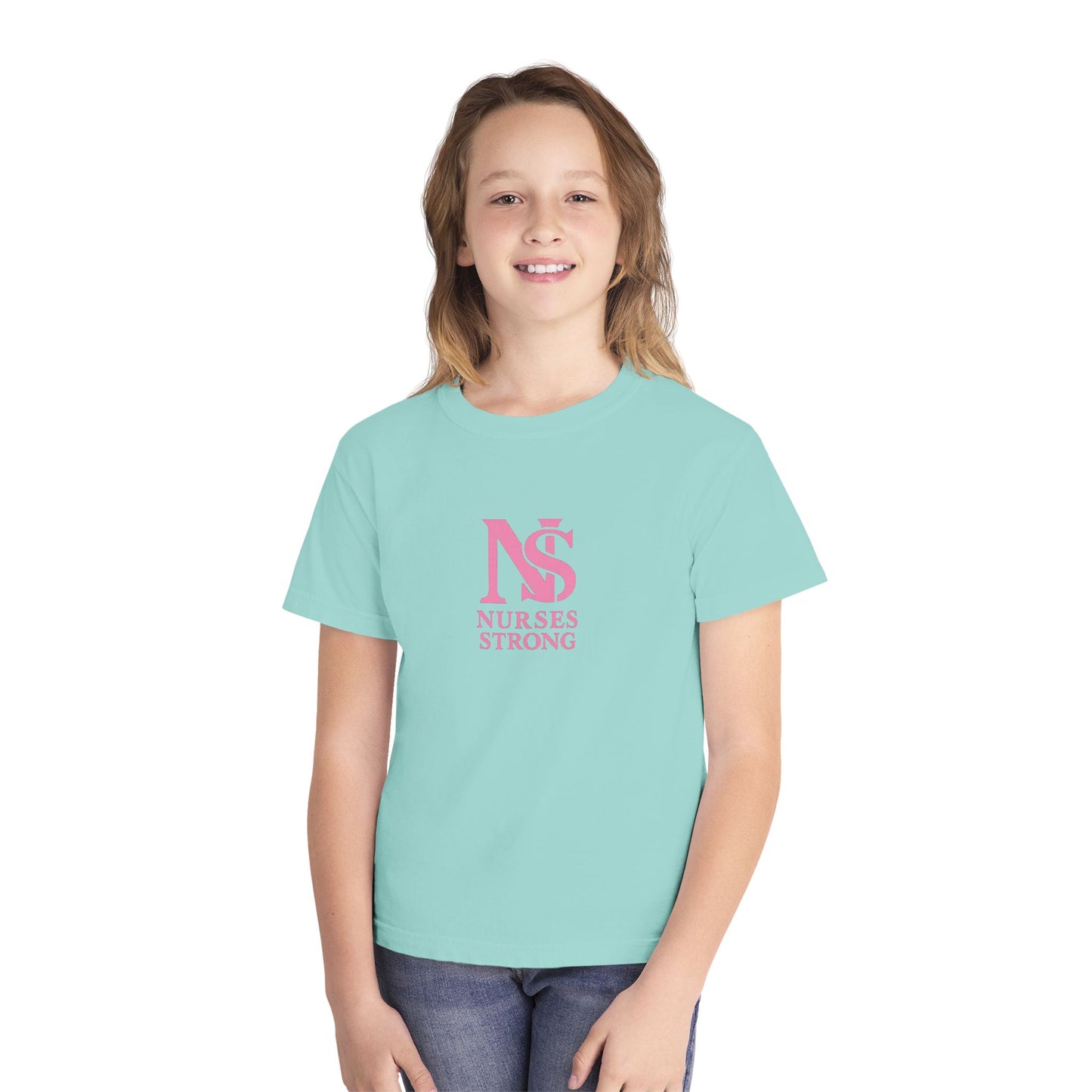 Nurses Strong Youth Tee, Inspirational Shirt for Future Nurses, Motivational Gift, Medical Student Apparel, Health Care T-Shirt