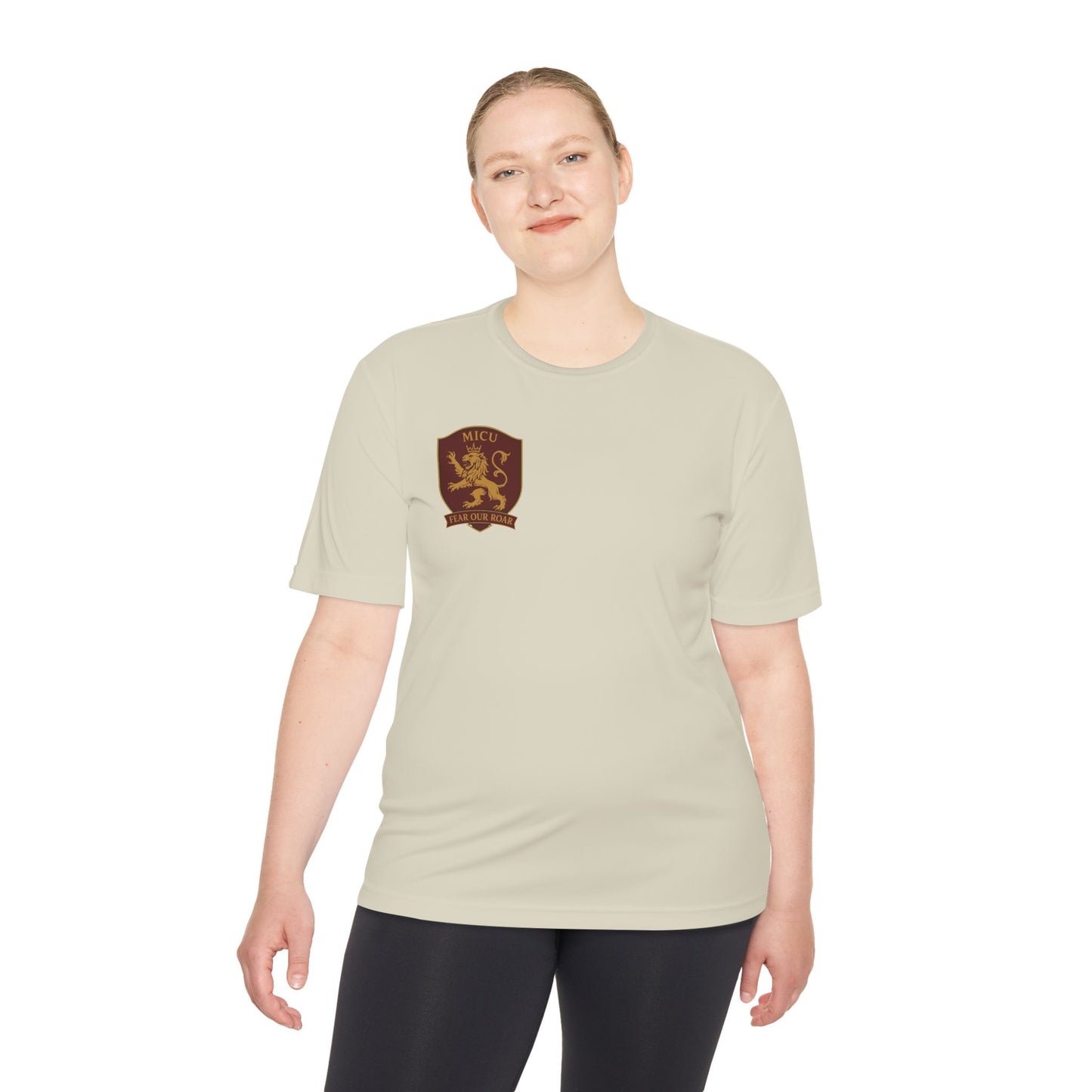 MICU Sigil Wicking Fitness Tee – Perfect for Athletes, Workout Gear, Gift for Sports Enthusiasts, Gym Shirt, Travel Top