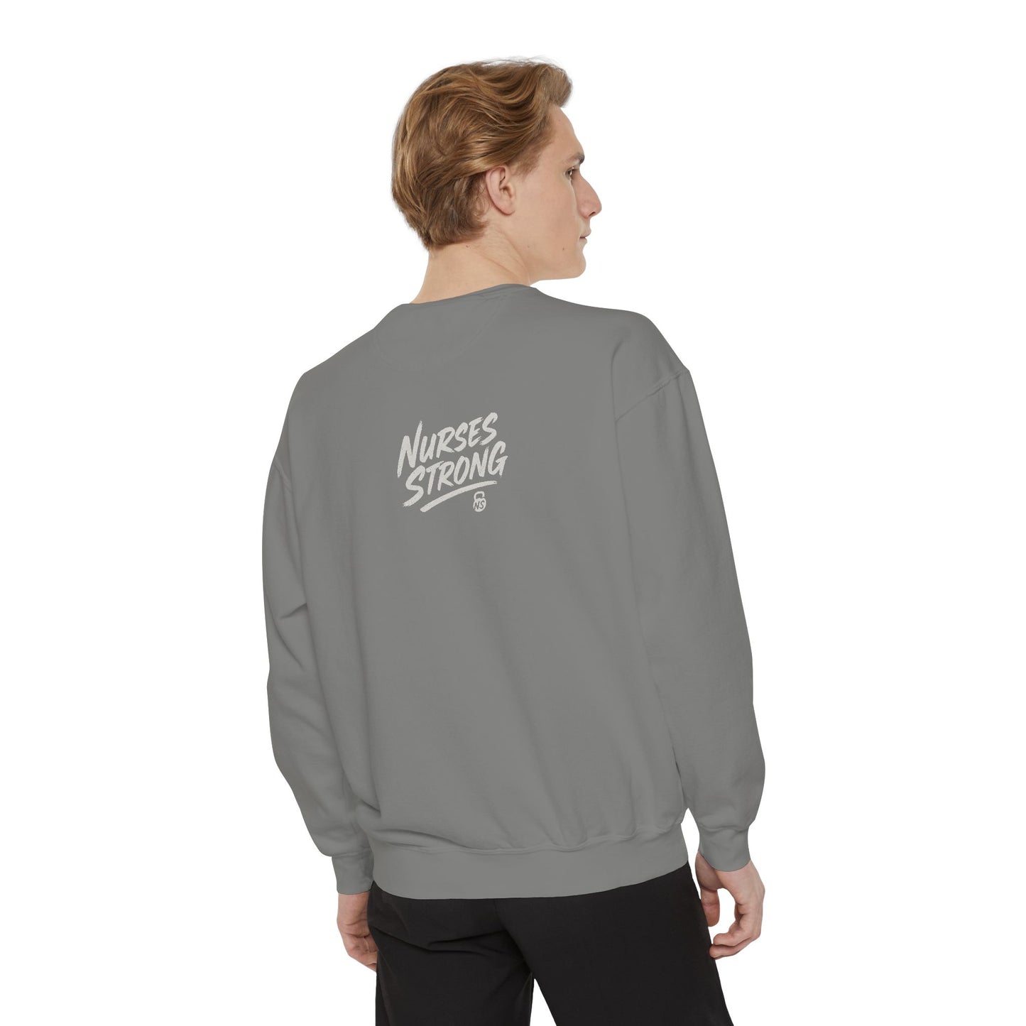 Nightshifter for Life, Unisex Sweatshirt Nurses Strong, Cozy Gift for Healthcare Workers, Casual Wear, Fall Fashion
