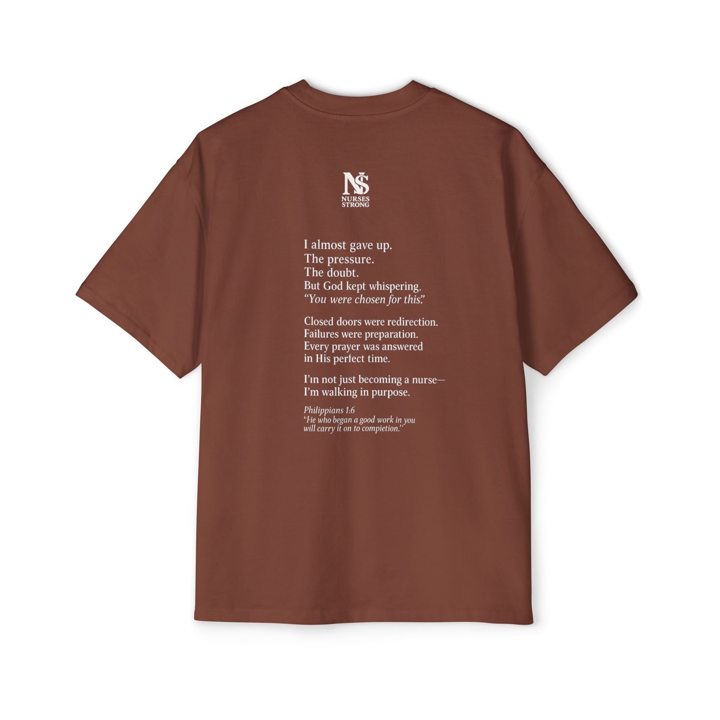 Guided by Faith, Men's Heavy Oversized Tee - Relaxed Casual Vibes, Everyday Wear,