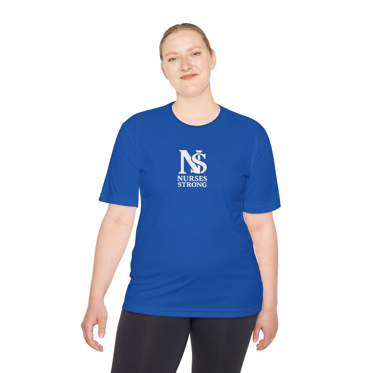 Be the Change Unisex Moisture Wicking Tee - Nurses Strong, Be the Change in Healthcare Tee, Gifts for Nurses, Nursing Apparel, Healthcare Worker Gift