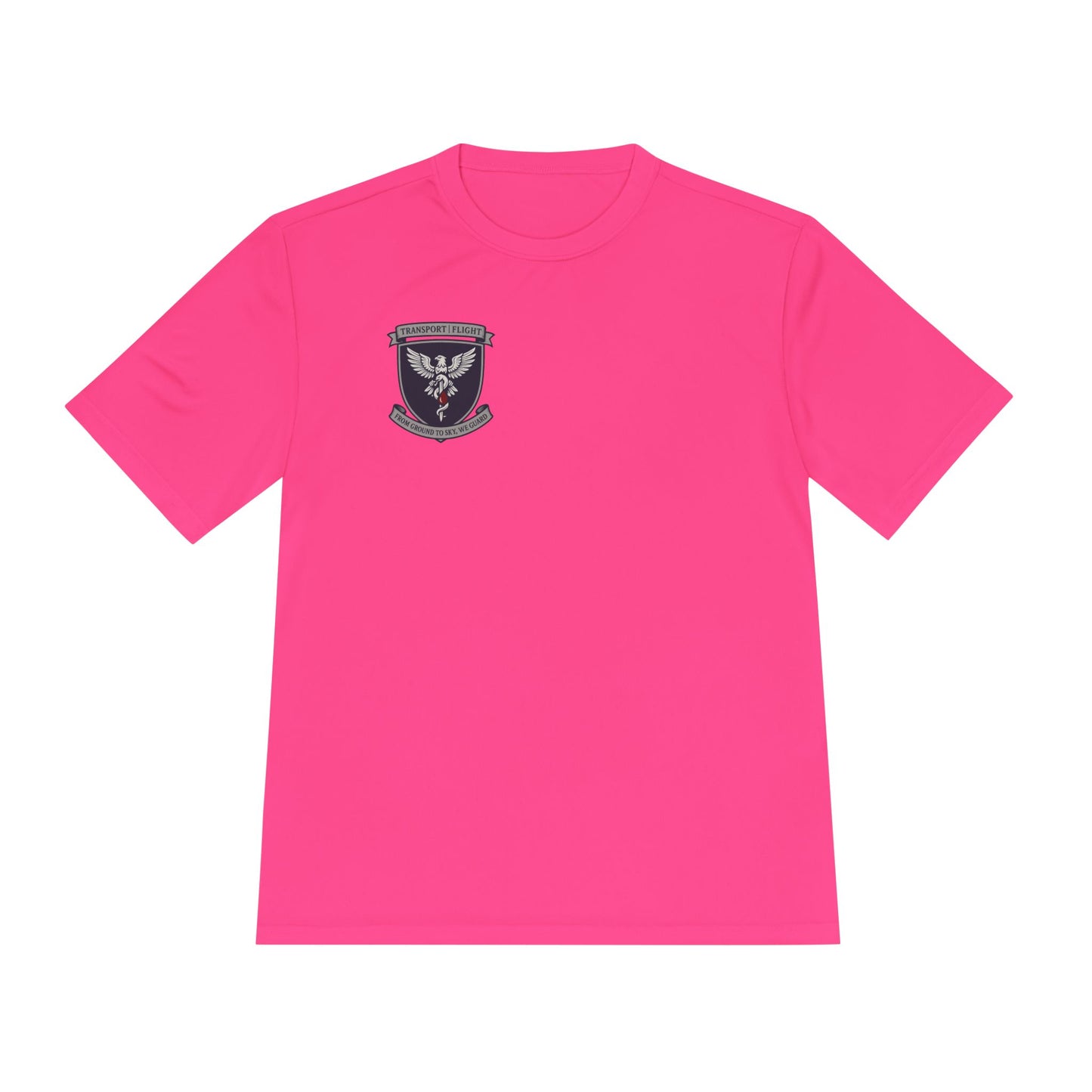 Transport/Flight Moisture Wicking Tee - Comfortable Athletic Shirt, Fitness Wear, Active Lifestyle, Sports Apparel, Workout Top
