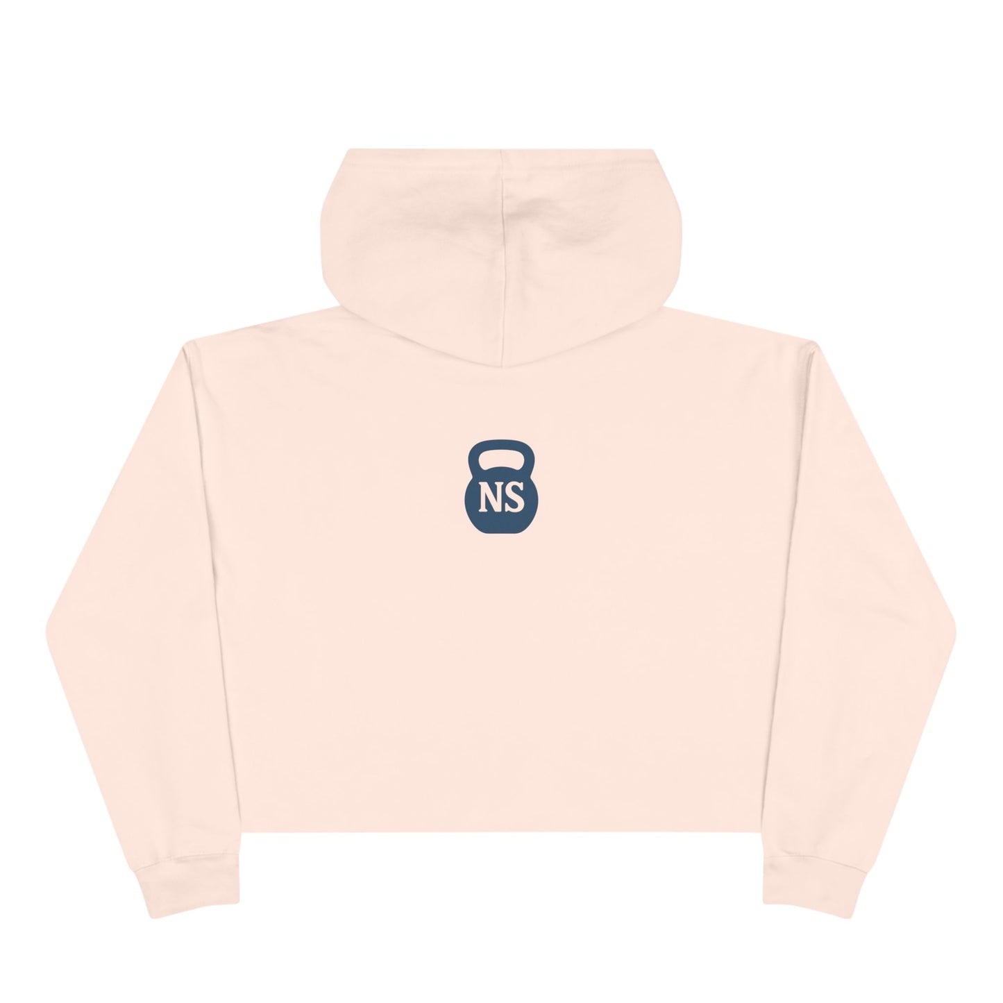 Wellness Crop Hoodie: Balance & Strength, Fitness Apparel
