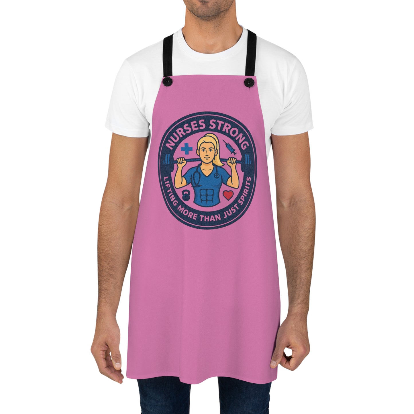 Nurse's Strong Apron, Kitchen Gift for Nurses, Cooking Apron, Funny Nurse Gift, Nurse Appreciation, Healthcare Love