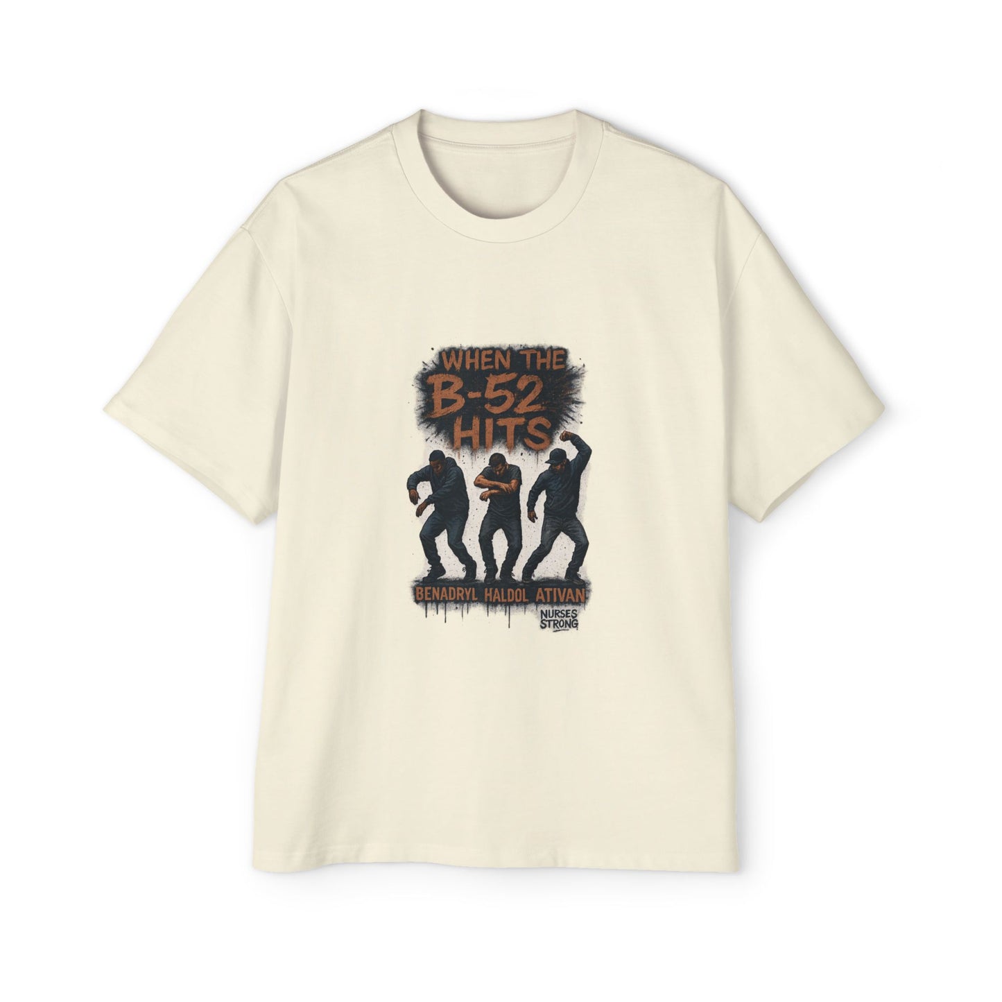 B-52 Hits Retro Vibe Oversized Tee -Casual Wear