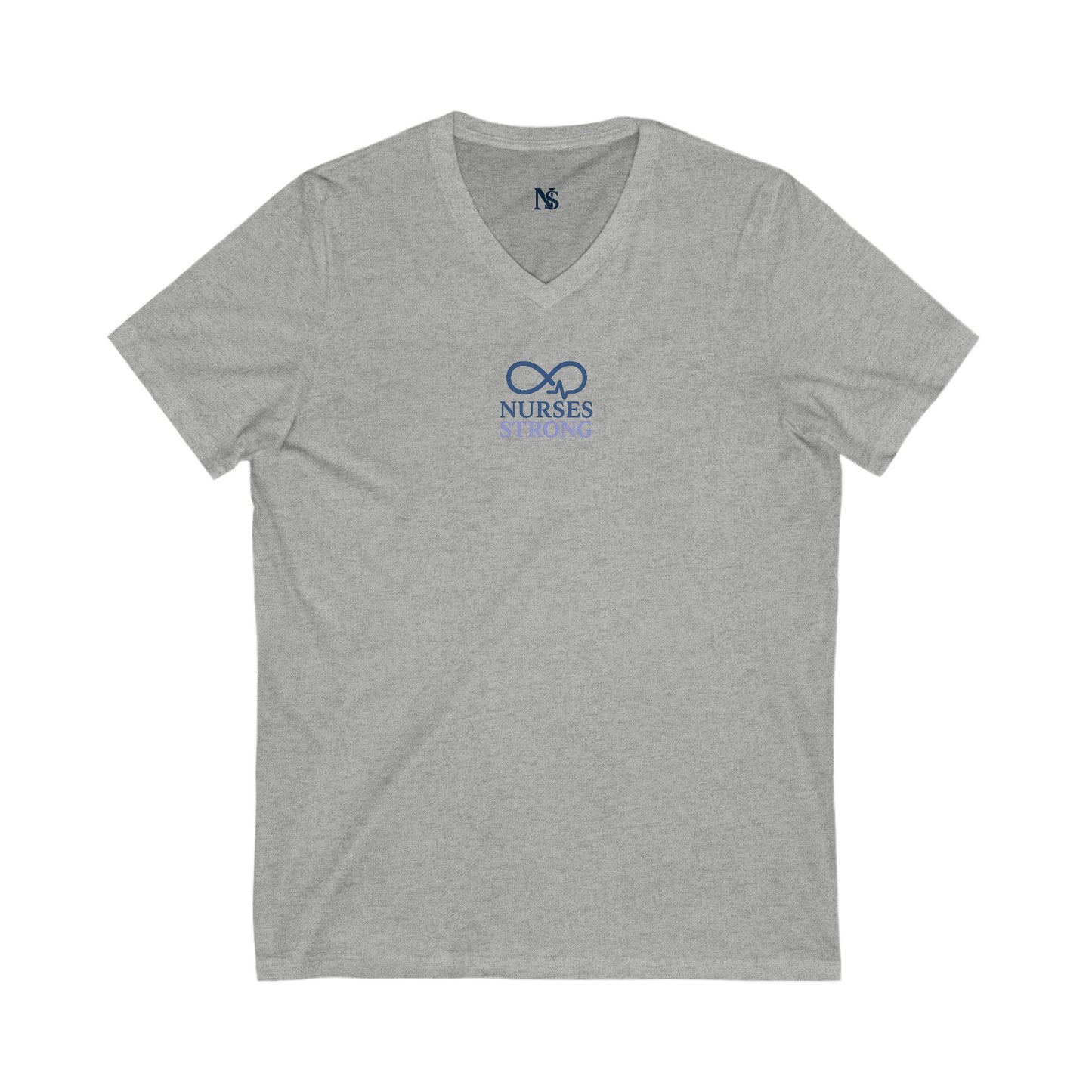 Infinity NS V-Neck Tee - | Inspirational Shirt for Healthcare Workers, Nurse Gift