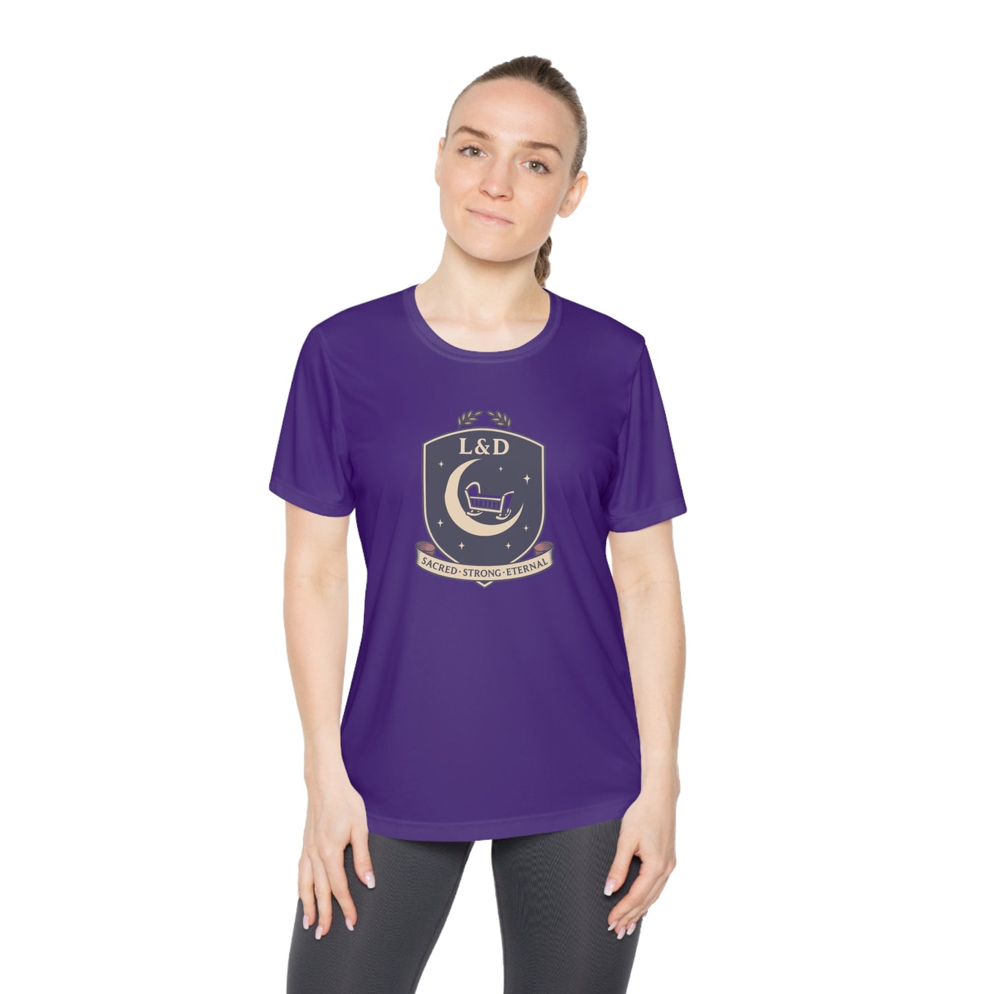 Competitor Tee, Ladies Athletic Shirt, Running Tee, Sportswear Top, Gym T-Shirt, Gifts for Athletes