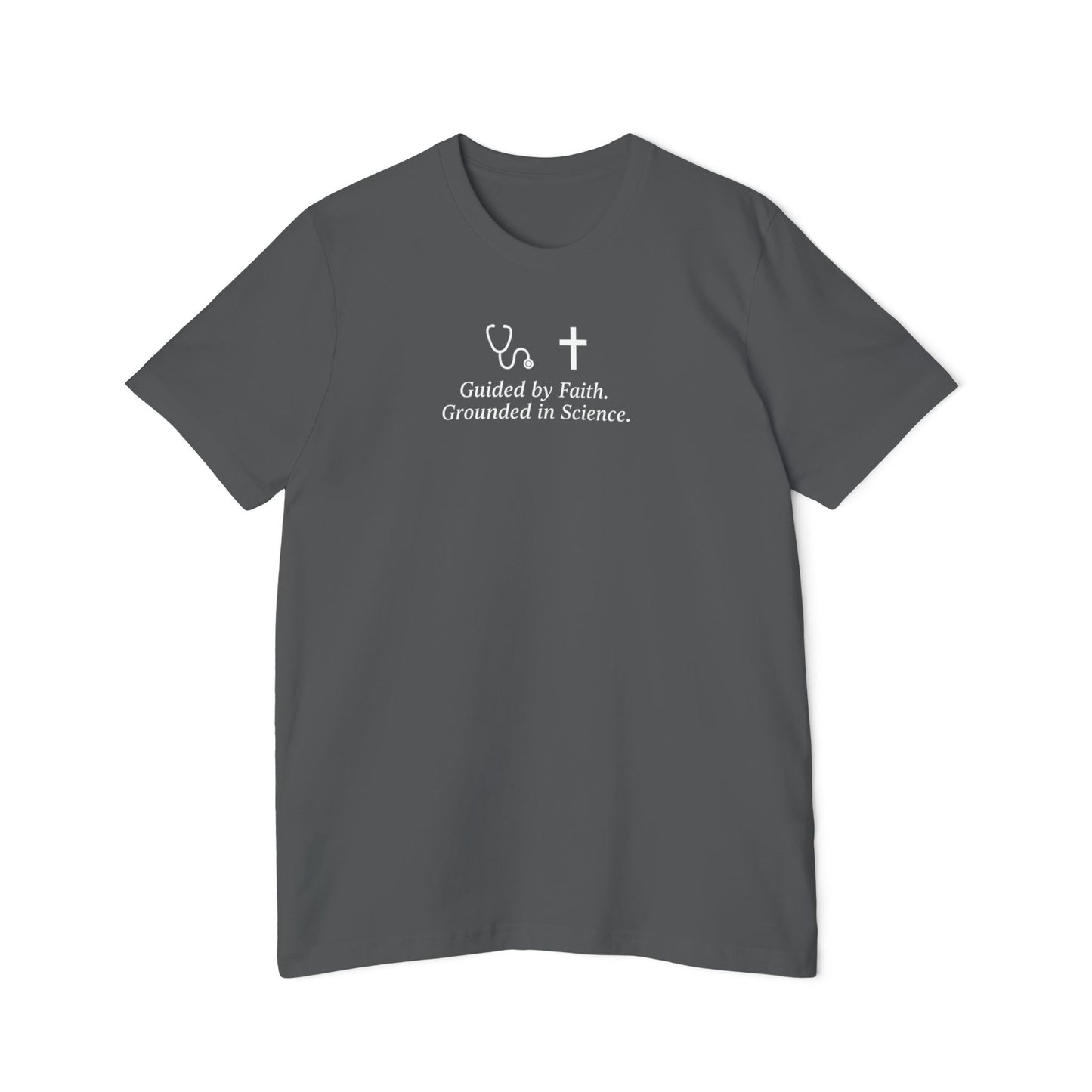 Faith and Science T-Shirt | Casual Wear, USA-Made
