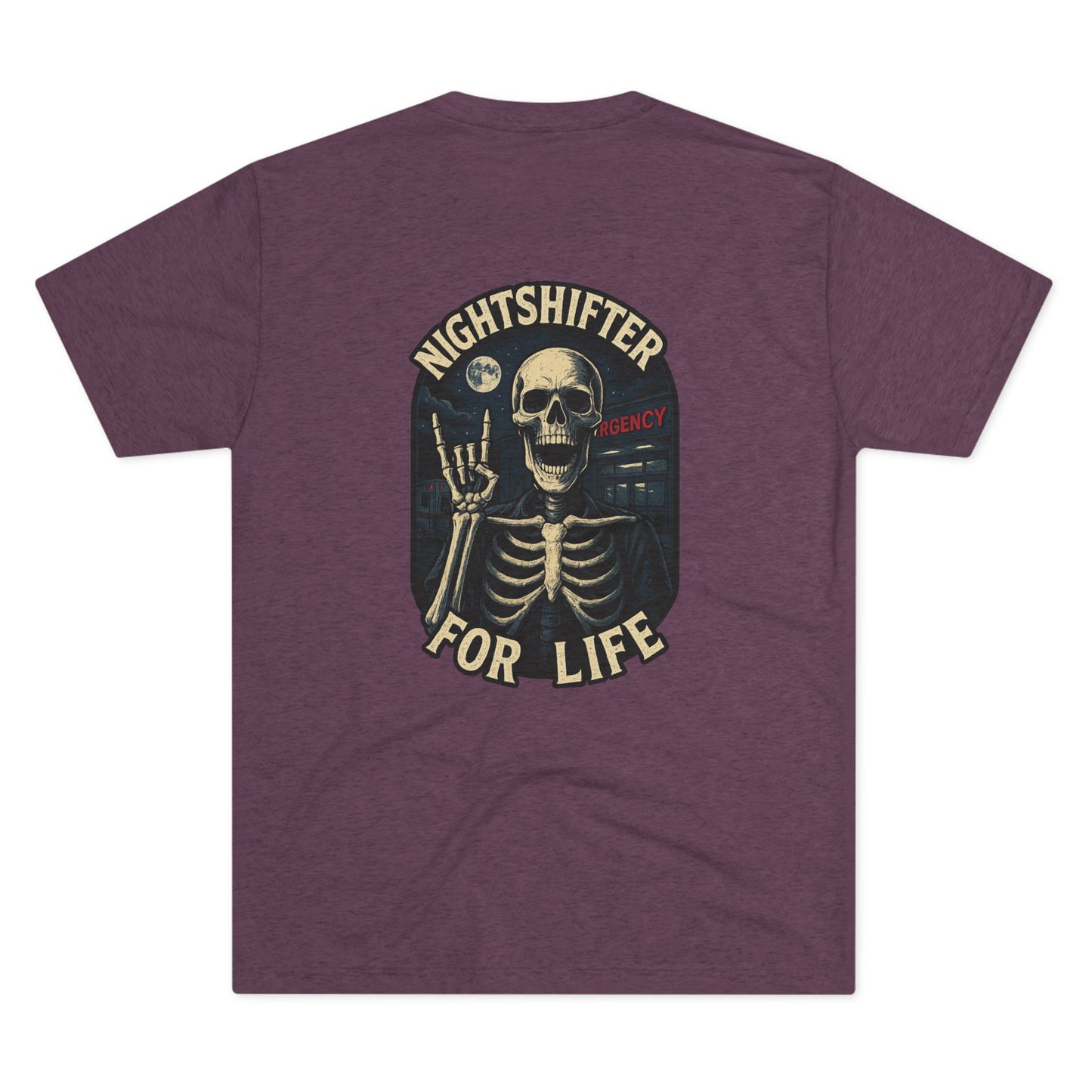 Nightshifter for Life Tri-Blend Crew Tee