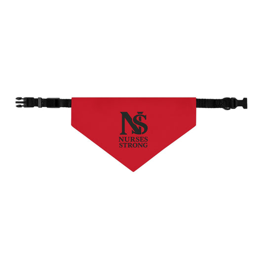 Pet Bandana Collar for Nurses, Dog Accessories, Nurse Appreciation Gift, Pet Scarf, Veterinary Gift, Medical Profession Love