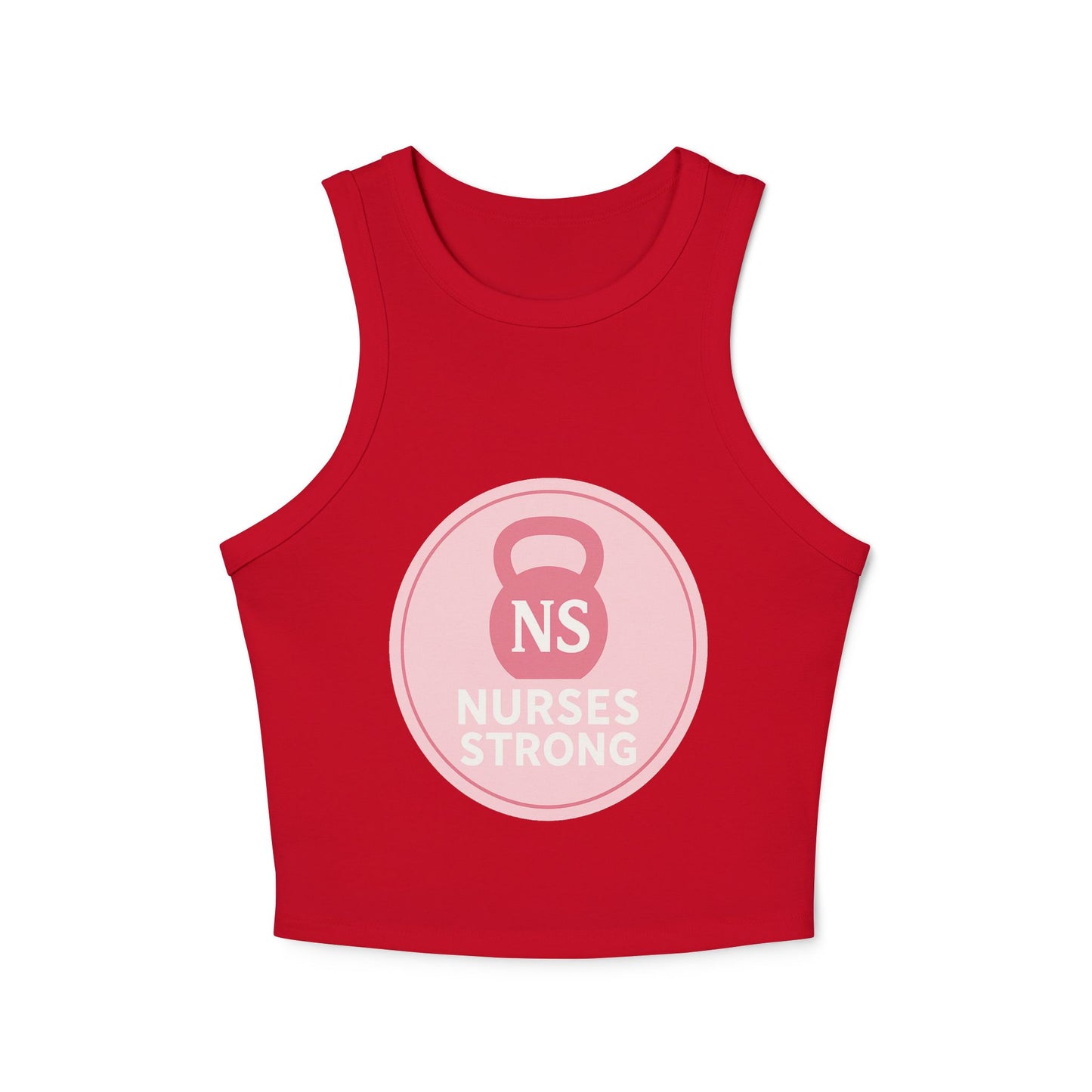 Nurse Strong KB Logo Tank Top - Motivational Workout Top for Health Workers, Gift for Nurses, Fitness Apparel, Casual Wear, Athletic Tank