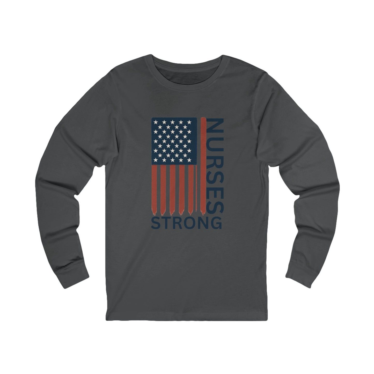 RWB Nurses Strong Long Sleeve Tee