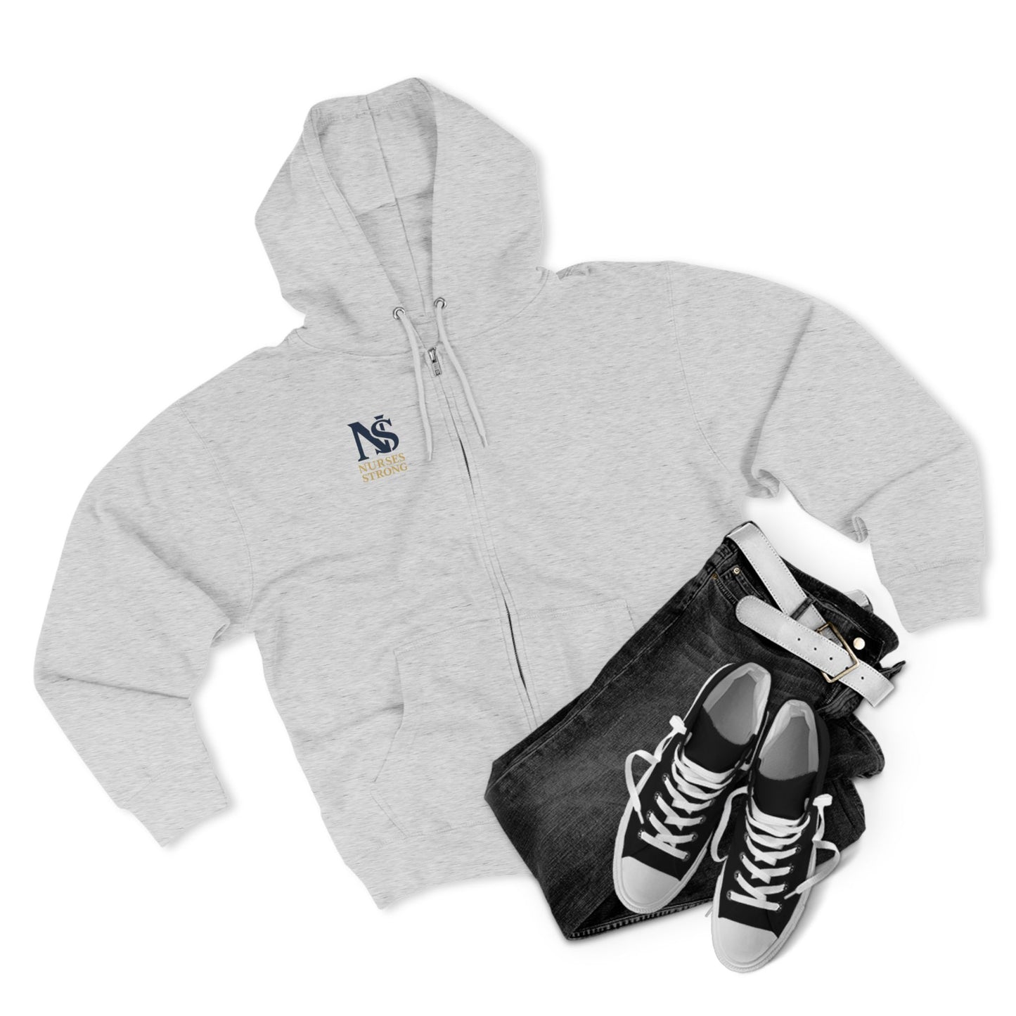 Wolf Pack Stronger Together Unisex Zip Hoodie, Cozy Outfit,