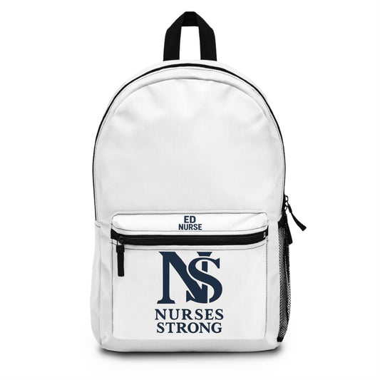 Nurse Strong Backpack - Perfect Gift for Nurses, Nursing Students, Medical Professionals, Healthcare Gifts, Inspirational Bag