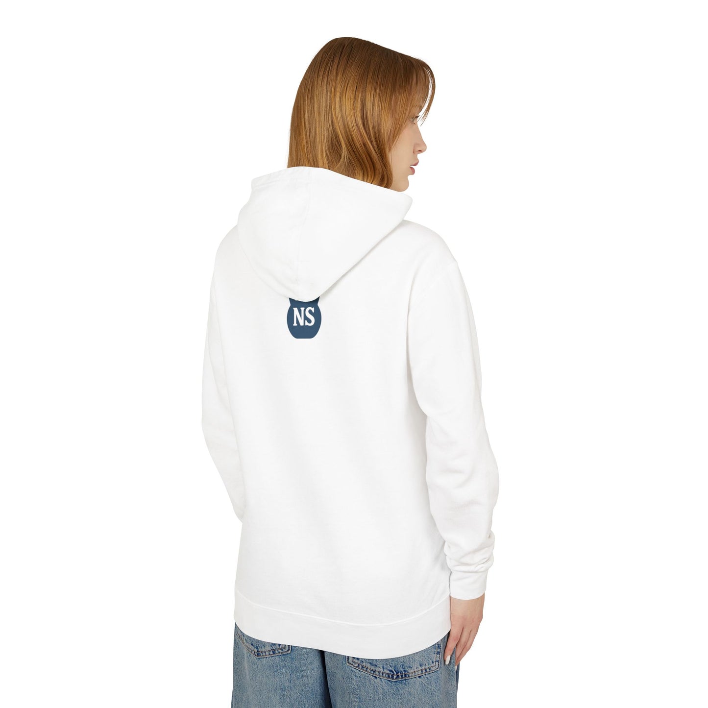 Balance Wellness Design, Cozy Gift for Mindfulness, Lightweight Hooded Sweatshirt, Yoga, Fitness, Relaxation, Self-Care