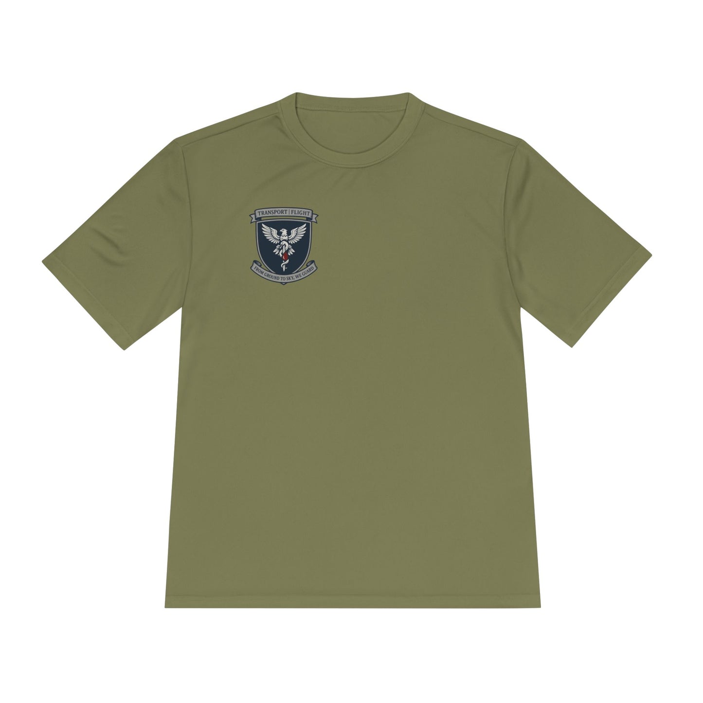 Transport/Flight Moisture Wicking Tee - Comfortable Athletic Shirt, Fitness Wear, Active Lifestyle, Sports Apparel, Workout Top