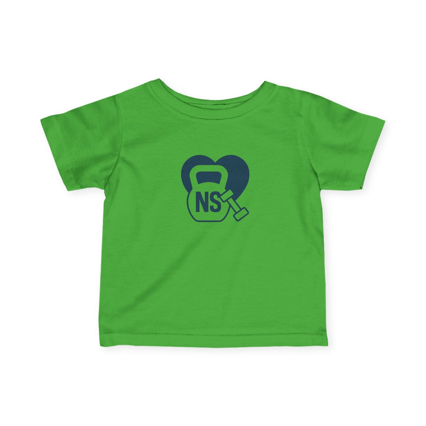 Heart & Kettlebell Infant Tee, Cute Baby Workout Shirt, Newborn Gift for Fitness Parents, Baby Clothes for Gym Lovers, Unique Baby [...]
