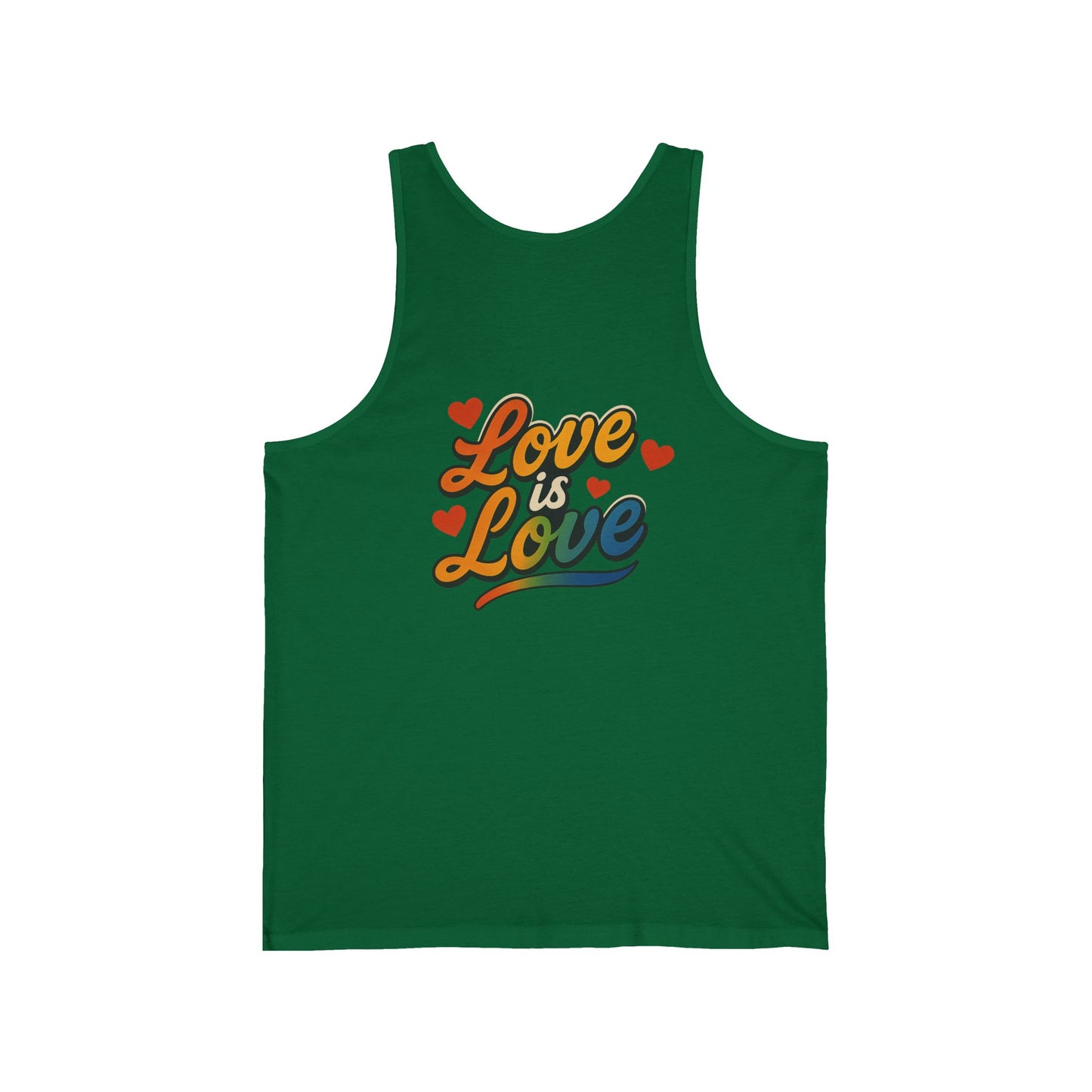 Love is Love Unisex Jersey Tank Top - Gift for Nurses