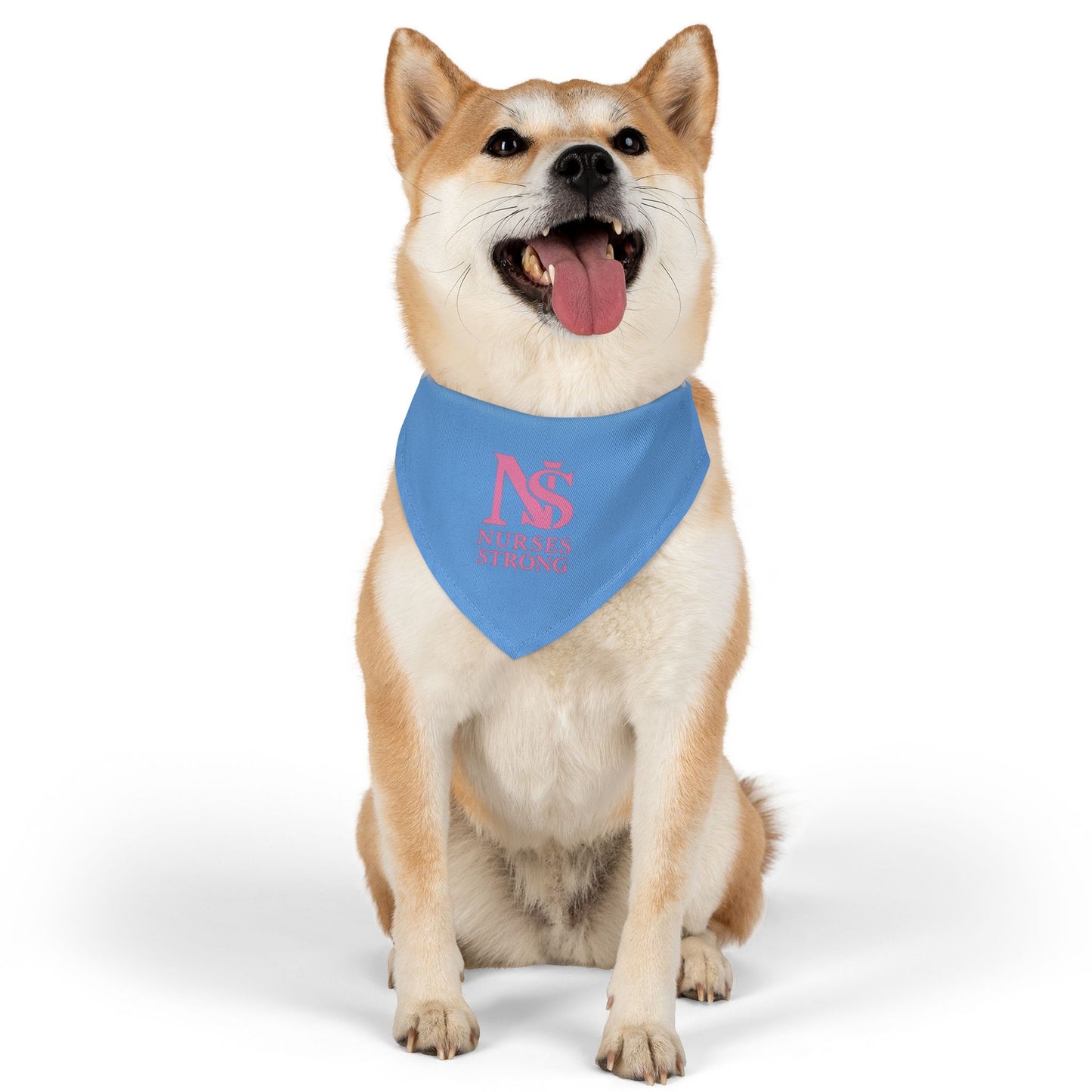 Nurse Strong Pet Bandana Collar | Dog Accessories, Gifts for Pet Lovers, Bandana for Dogs, Cute Pet Fashion, Nurse Appreciation
