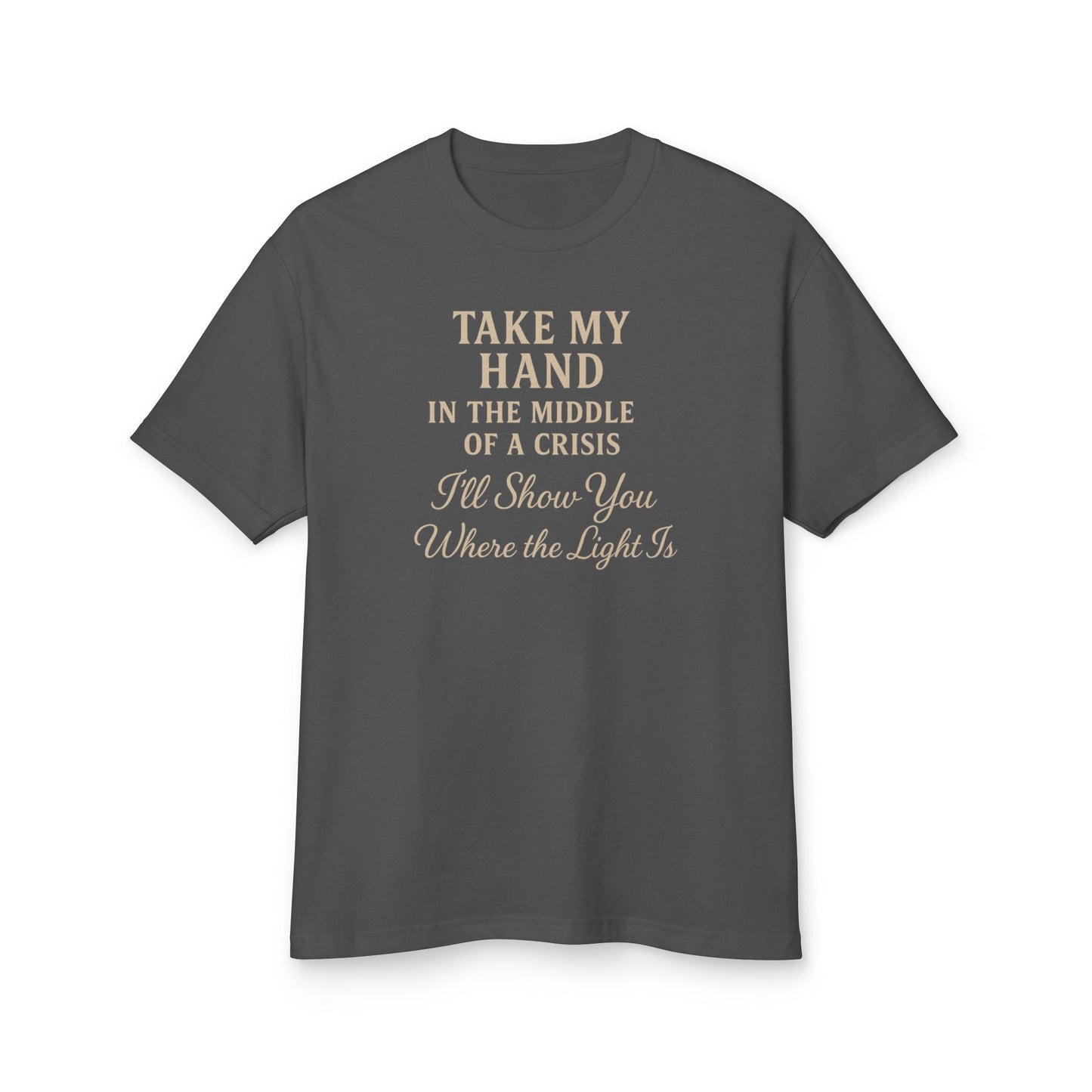 Take my Hand | Unisex Heavyweight Cotton Shirt