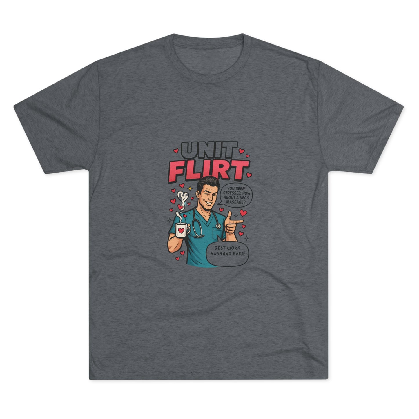 Flirty Unisex Tee - Cute Gift for Dating, Valentine's Day, Funny Gift for Him or Her, Casual Wear, Unisex Graphic Shirt