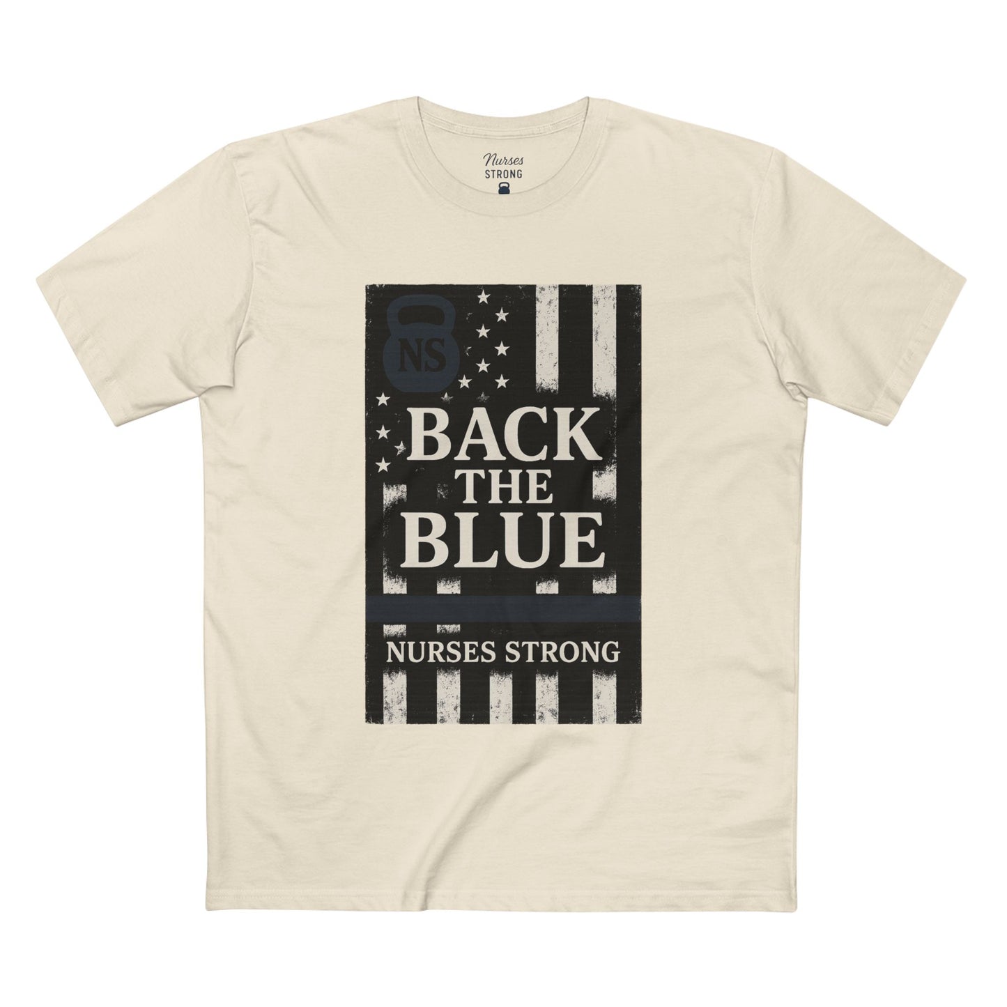 Back the Blue, Nurse Support Tee, Casual Wear