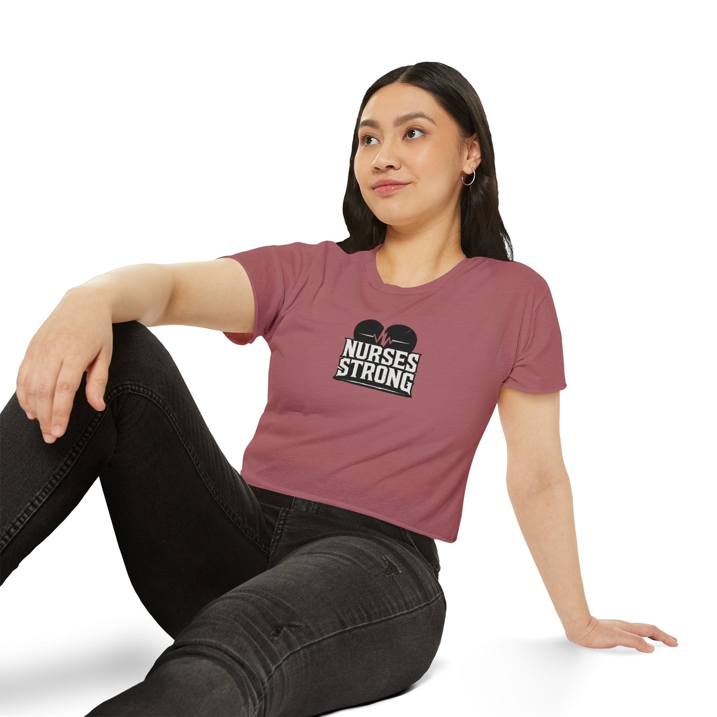 When We Were Young Festival Crop Top, Edgy Crop Tee