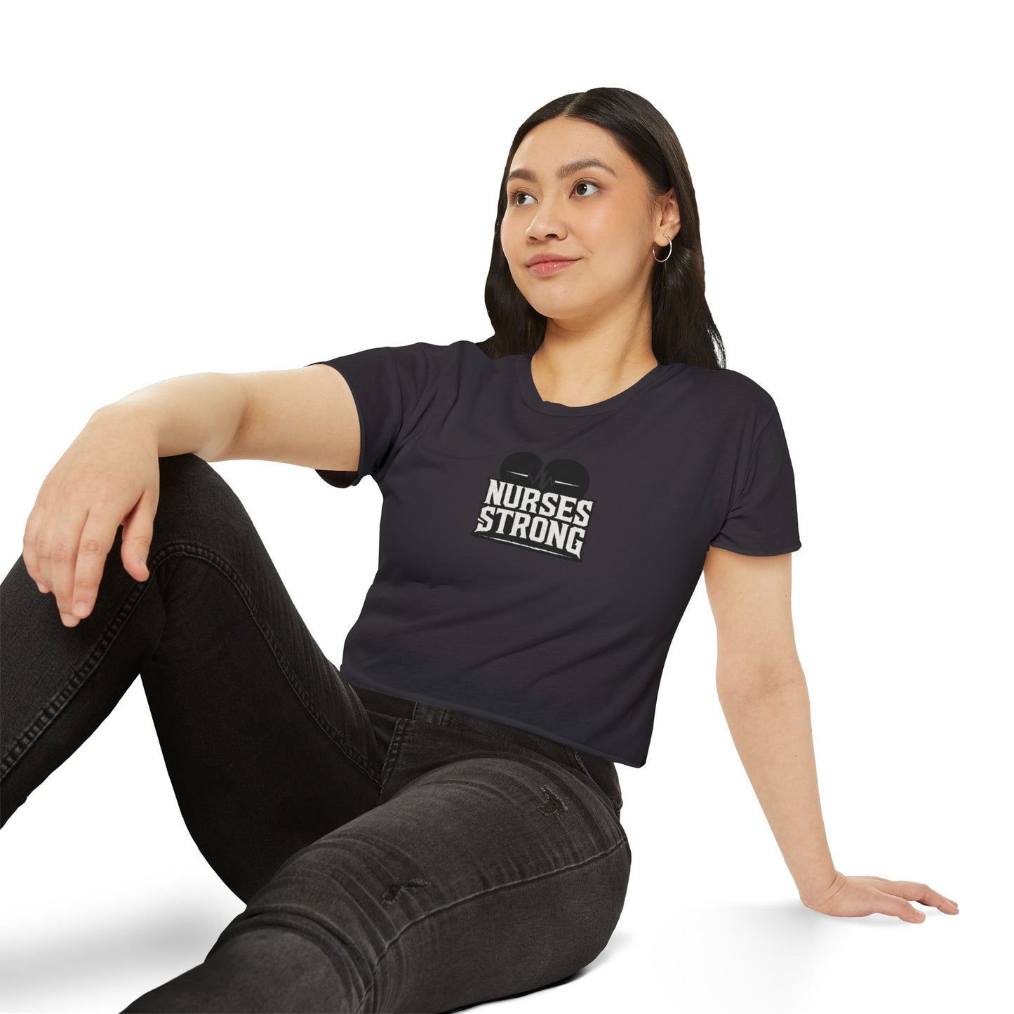 When We Were Young Festival Crop Top, Edgy Crop Tee
