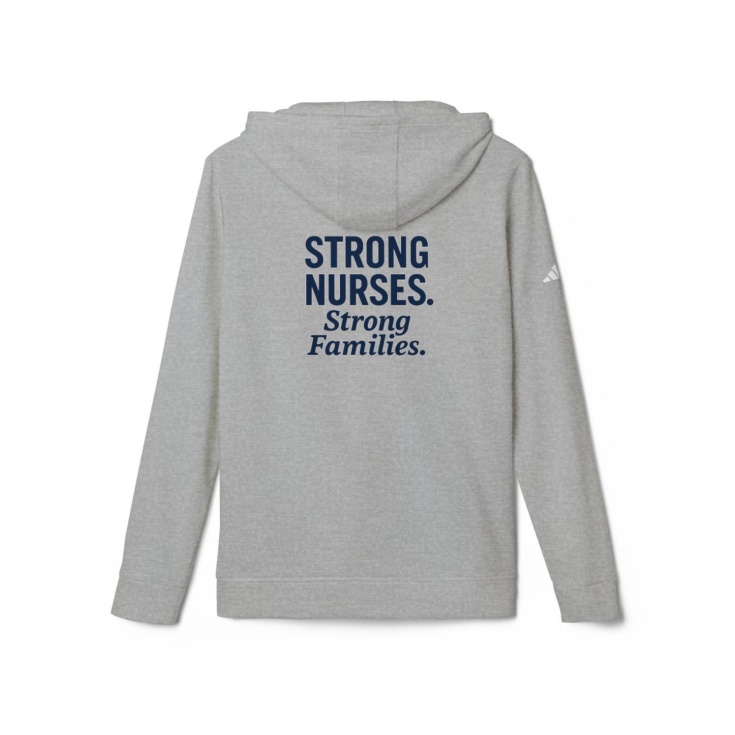 Nurses Strong Hoodie, Unisex Fleece Pullover, Comfortable Nursing Gift, Medical Apparel, Appreciation Sweatshirt, Motivational Wear
