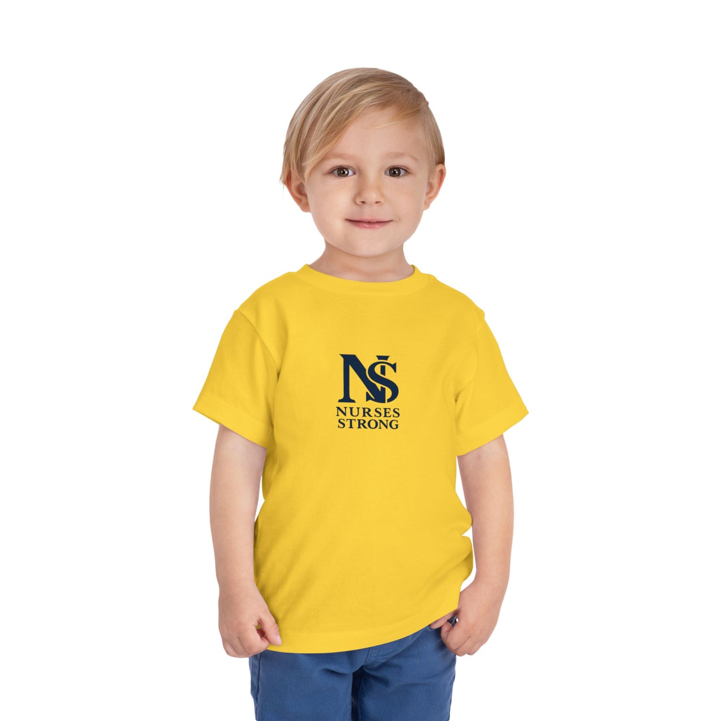 Nurses Strong Toddler Tee | Cute Kids Shirt, Baby Gift, Toddler T-Shirt, Healthcare Apparel, Strength in Nursing