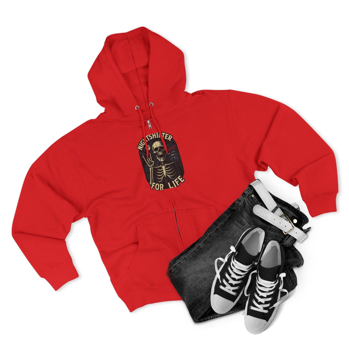 Life Shifter for Life Zip Up Hoodie for Life, Unisex Hoodie, Halloween Fashion, Casual Wear, Trendy Sweatshirt