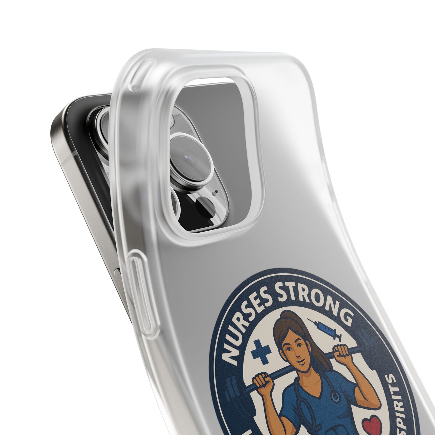 Nurses Strong Fit Flex Phone Case