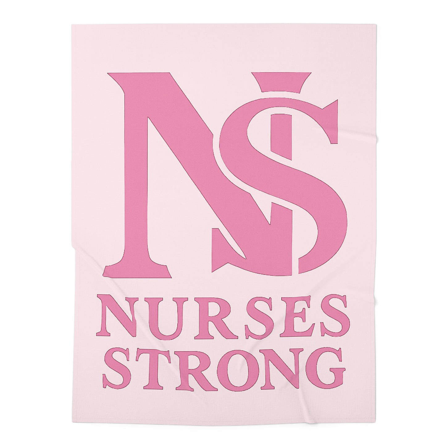Nurses Strong Baby Swaddle Blanket, Soft Infant Wrap, Newborn Gift, Baby Shower, Nursing Support, Cozy Blanket for New Parents