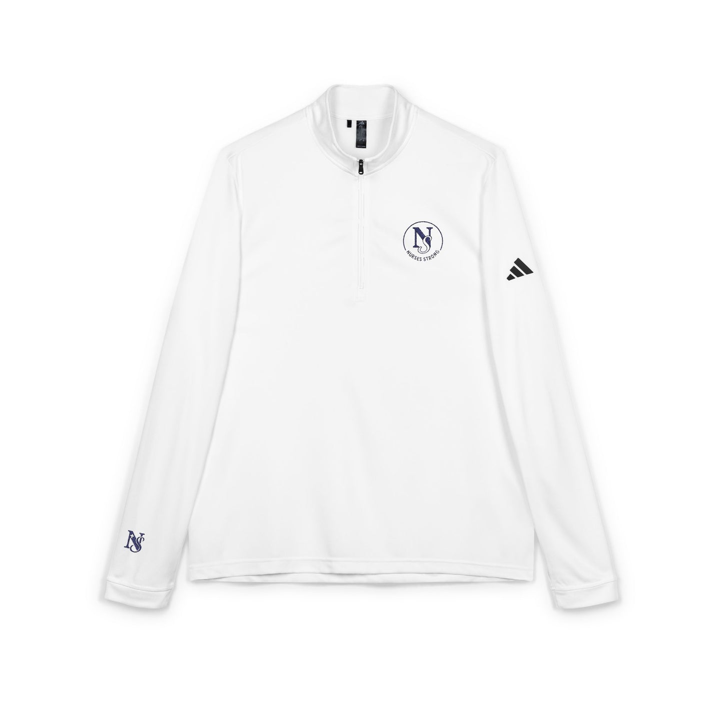 Adidas NS Semi Circle Emblem Quarter-Zip Pullover, Stylish Athletic Layering, Embroidered Sportswear, Fitness Apparel, Casual Jacket,