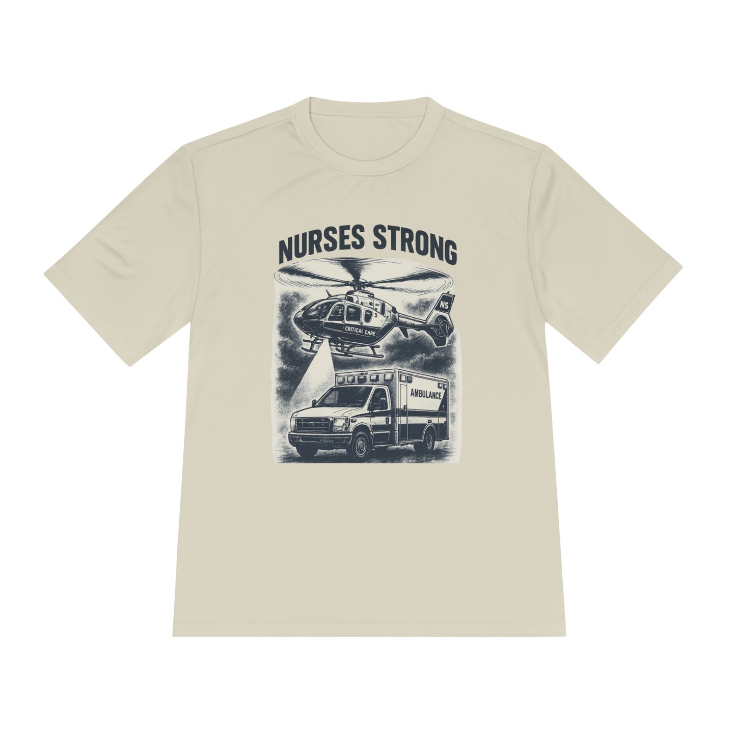 Nurses Strong CC Moisture Wicking Performance Tee