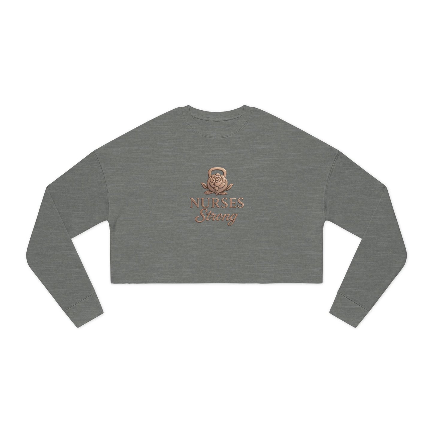 Rose Gold Kettlebell Cropped Top | Casual Wear, Cozy and Stylish