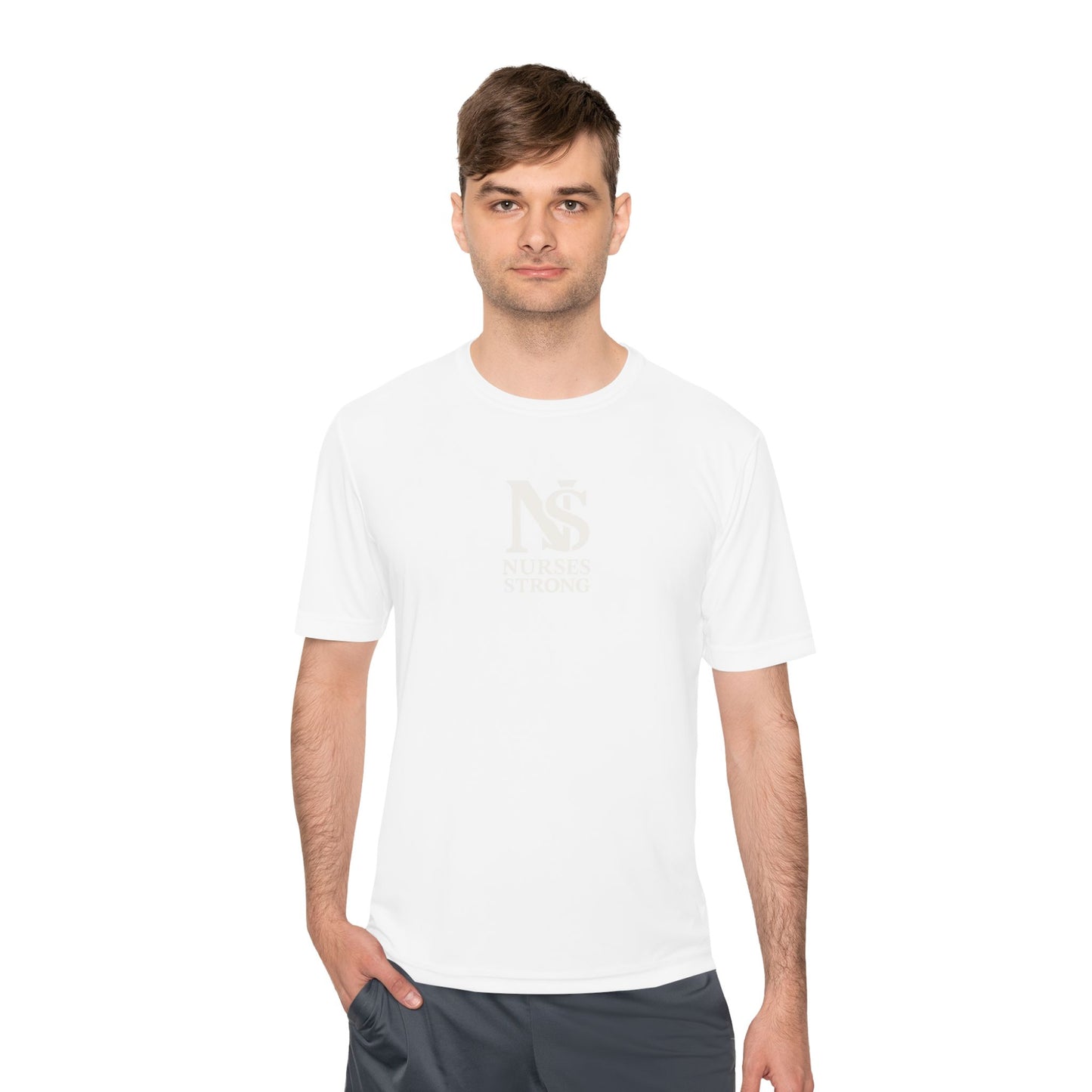Unisex Moisture Wicking Tee - Perfect for Active Lifestyle, Fitness, Gym Workouts, Casual Wear, Critical Care, Sports Events