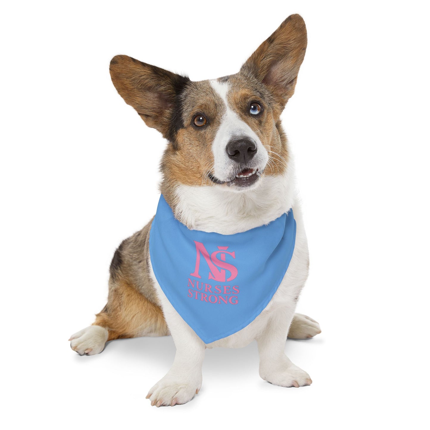 Nurse Strong Pet Bandana Collar | Dog Accessories, Gifts for Pet Lovers, Bandana for Dogs, Cute Pet Fashion, Nurse Appreciation