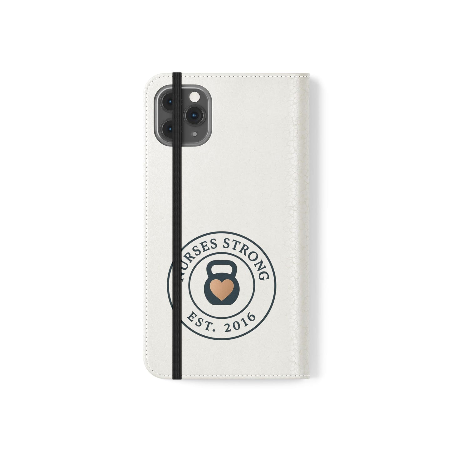 Navy Rose NS  Flip Case | Phone Accessory for Healthcare Workers | Gift for Nurses | Stylish & Functional | Durable Phone Protection