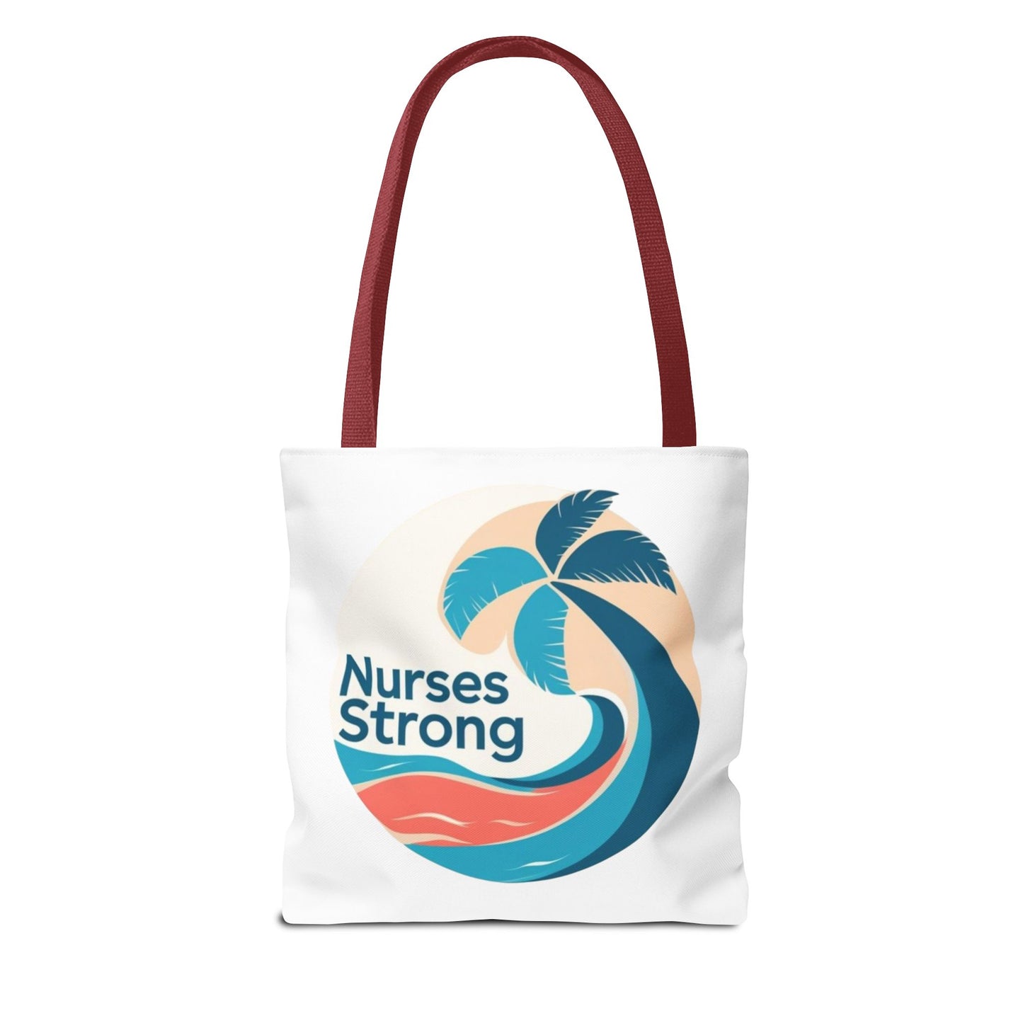 Empowering Nurses Tote Bag - Eco-Friendly, Beach Vibes, Strong Nurse Gifts, Summer Essentials, Nurse Appreciation Bag