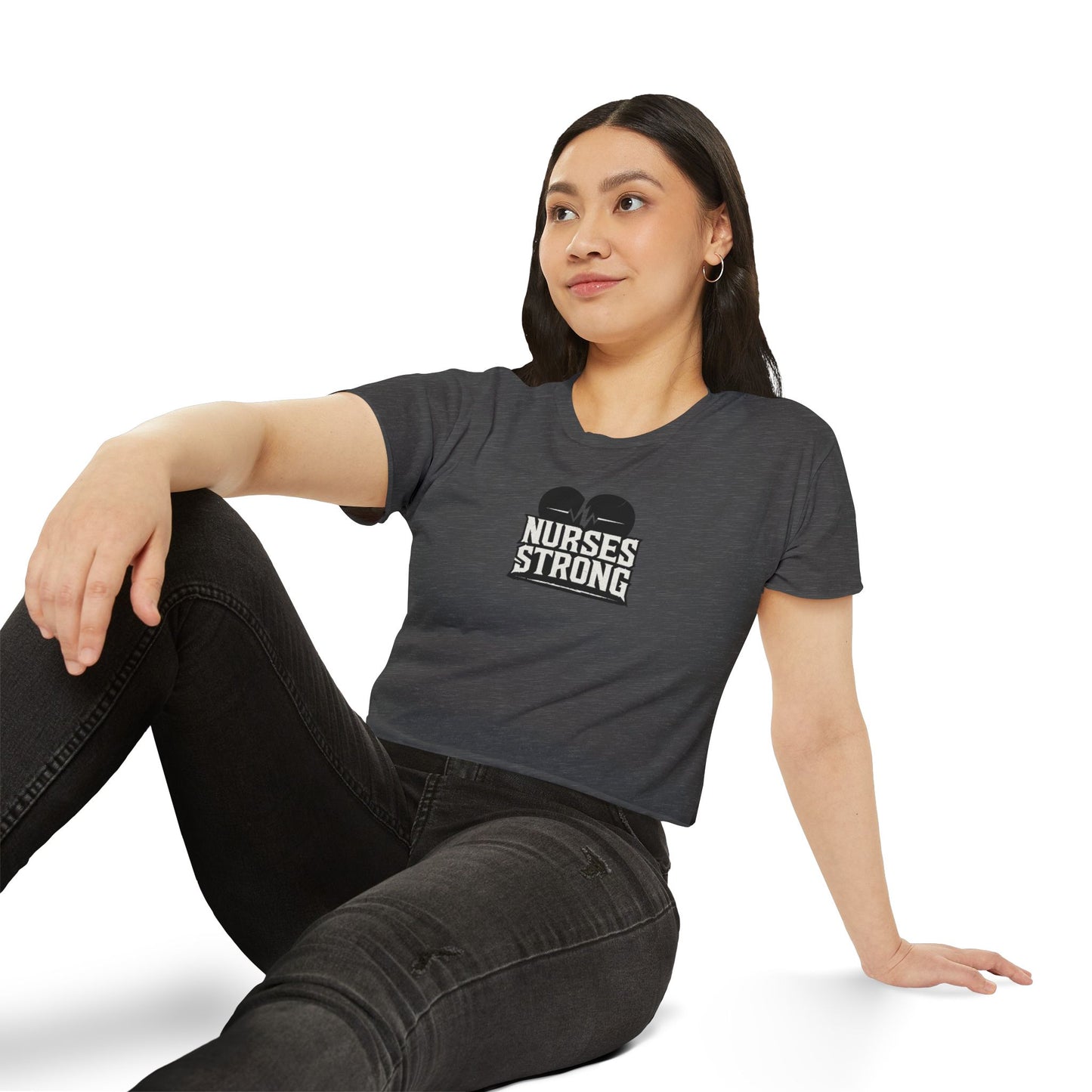 When We Were Young Festival Crop Top, Edgy Crop Tee