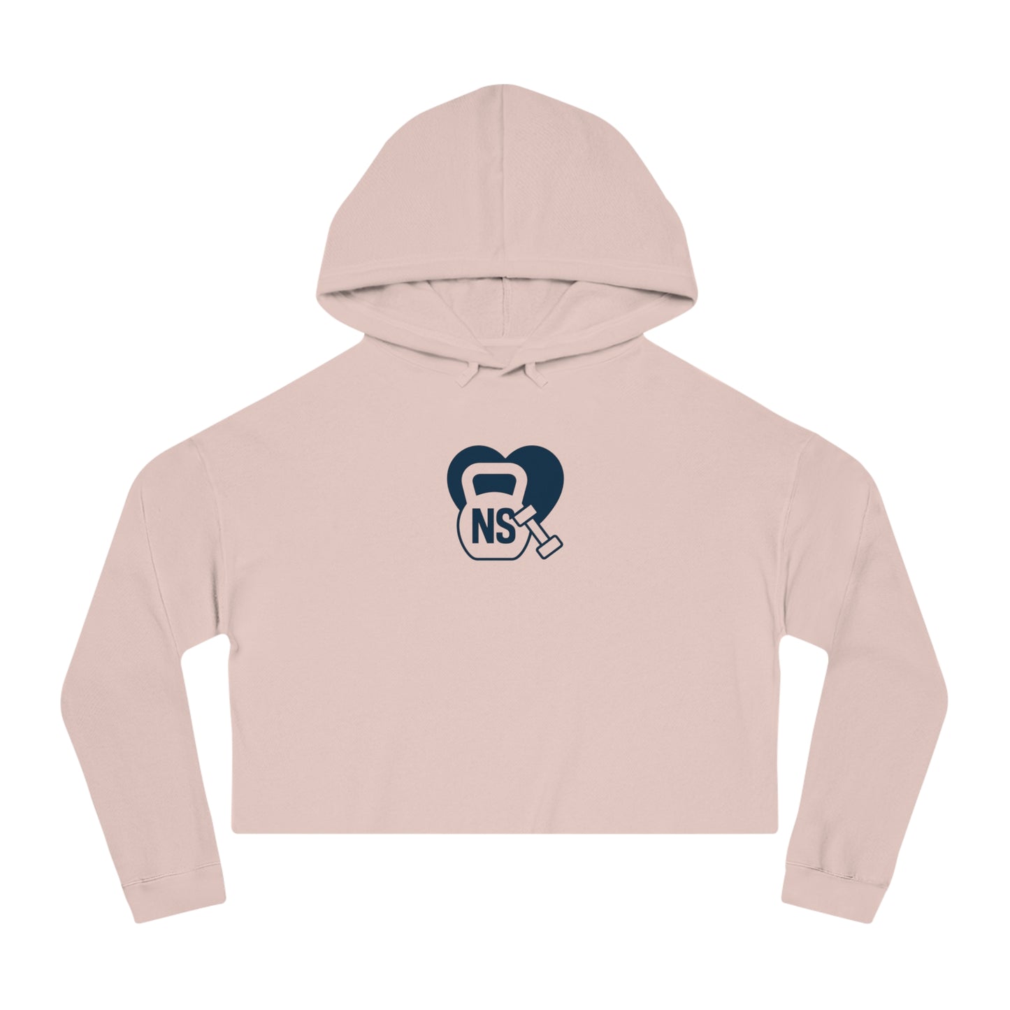 Nurse Strong Cropped Hoodie, Fitness Apparel, Workout Sweatshirt, Nurse Gift, Workout Motivation