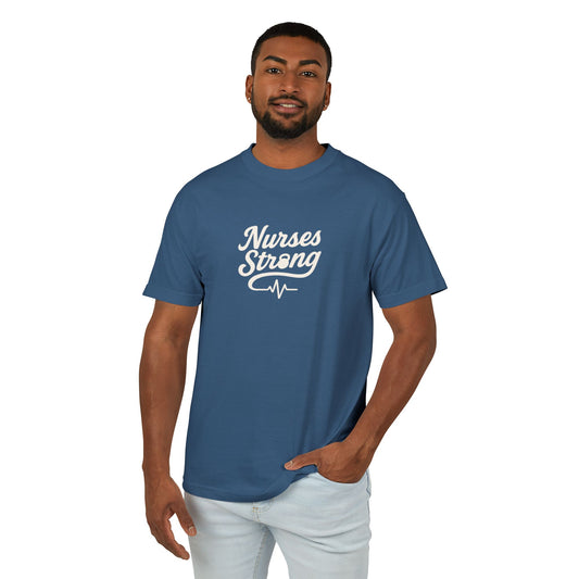 Casual Cotton Tee - One Shift at a Time, Relaxed Fit