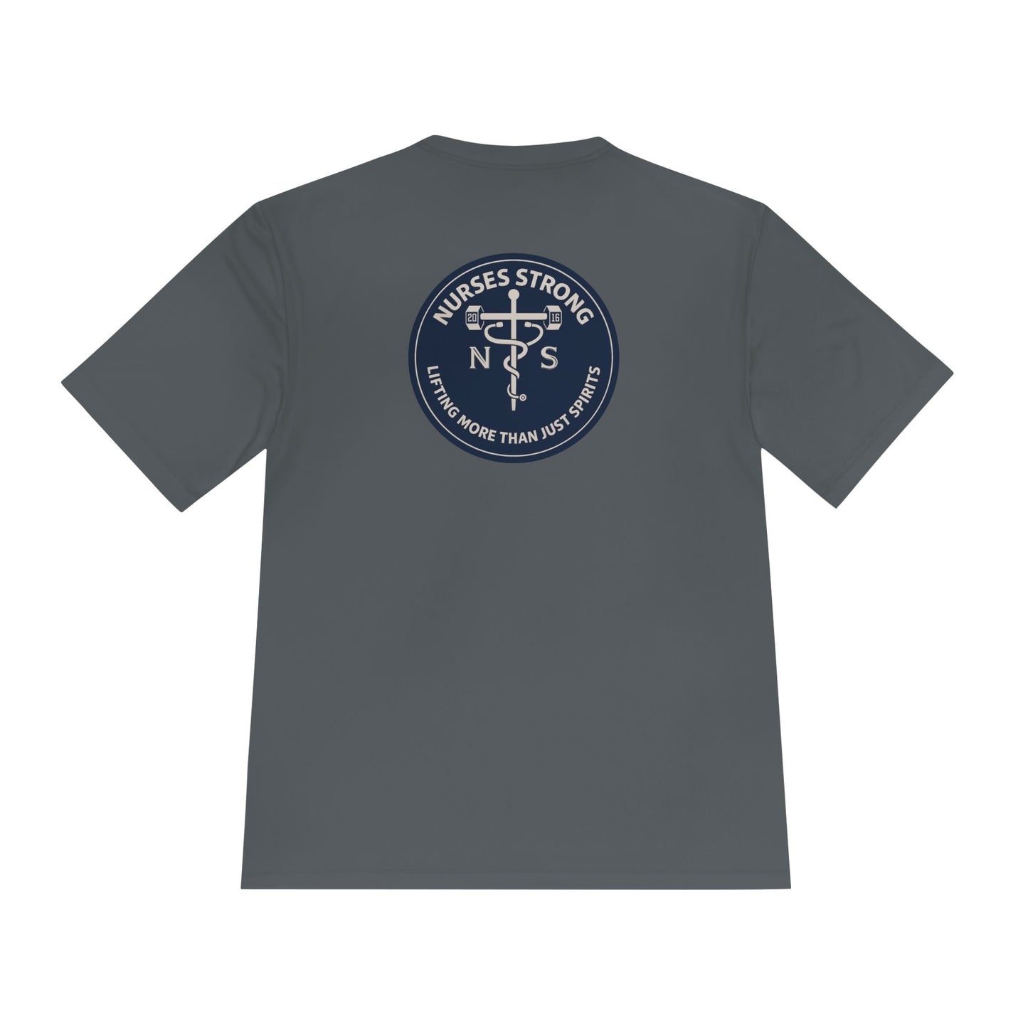 Nurses Strong Moisture-Wicking Tee, Perfect for Healthcare Workers, Gifts for Nurses, Fitness Apparel, Everyday Wear, Nurse Appreciation