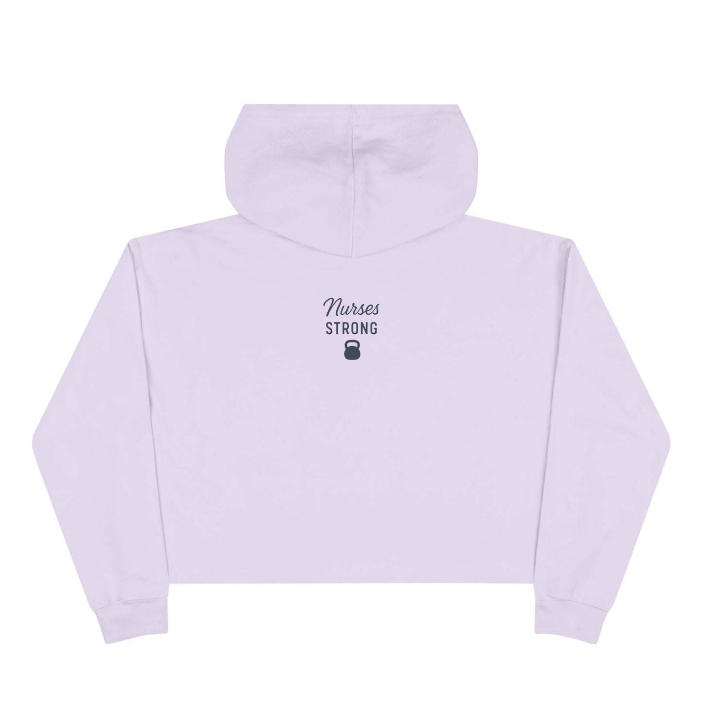 Healing Nurse Crop Hoodie - Supportive Gift for Nurses, Medical Professionals, Self-Care, Appreciation, Wellness